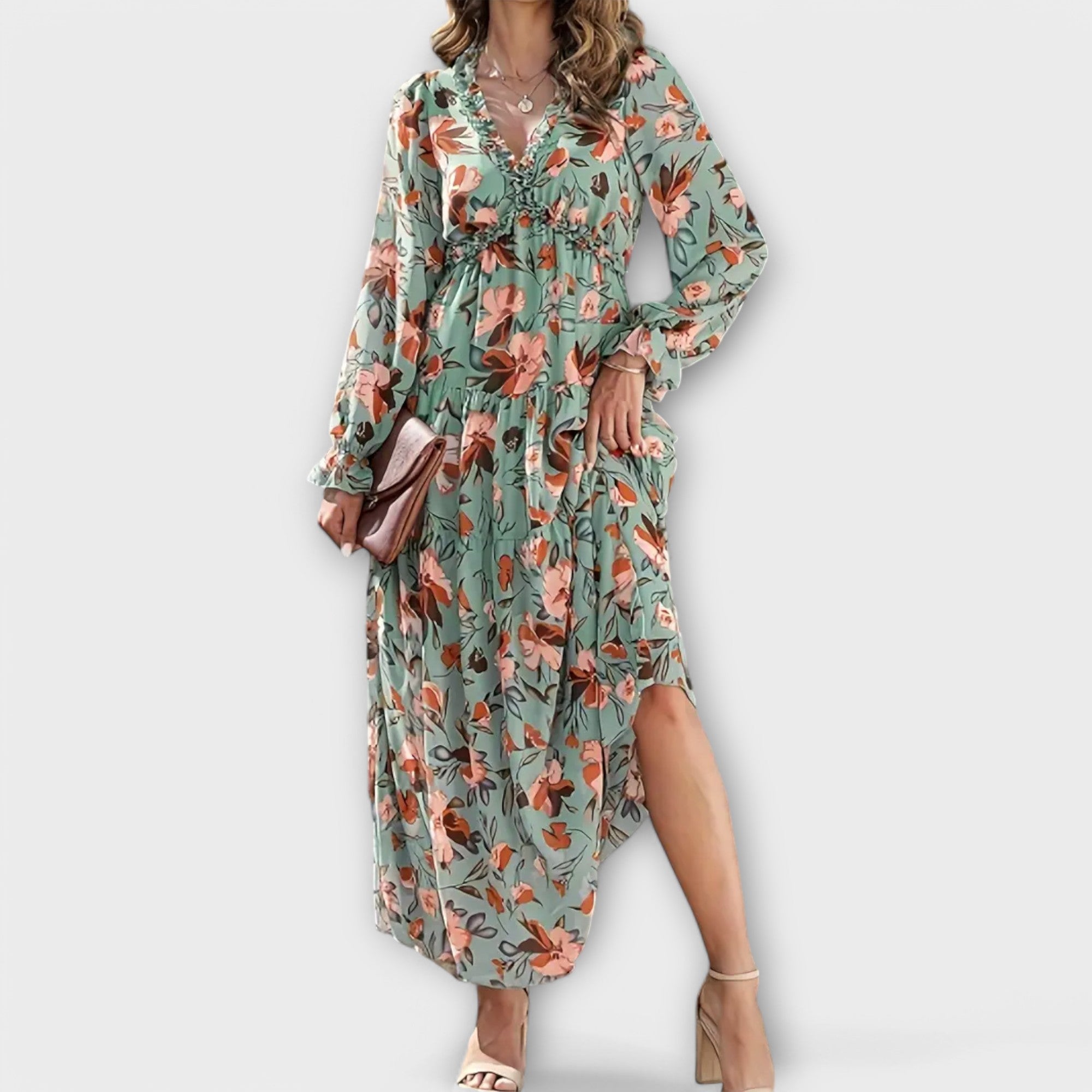 Alicia – Vestido Elegancia Floral