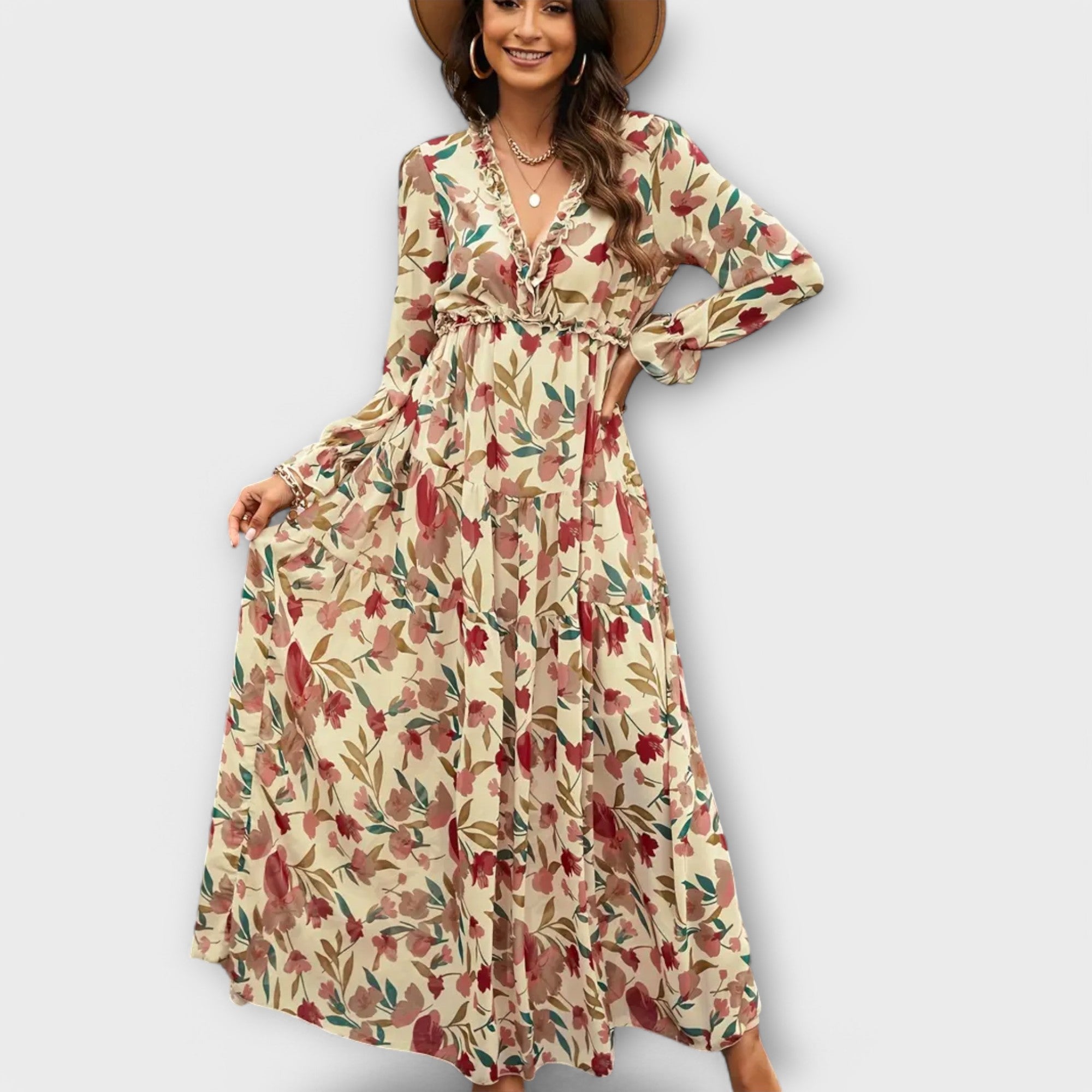 Alicia – Vestido Elegancia Floral