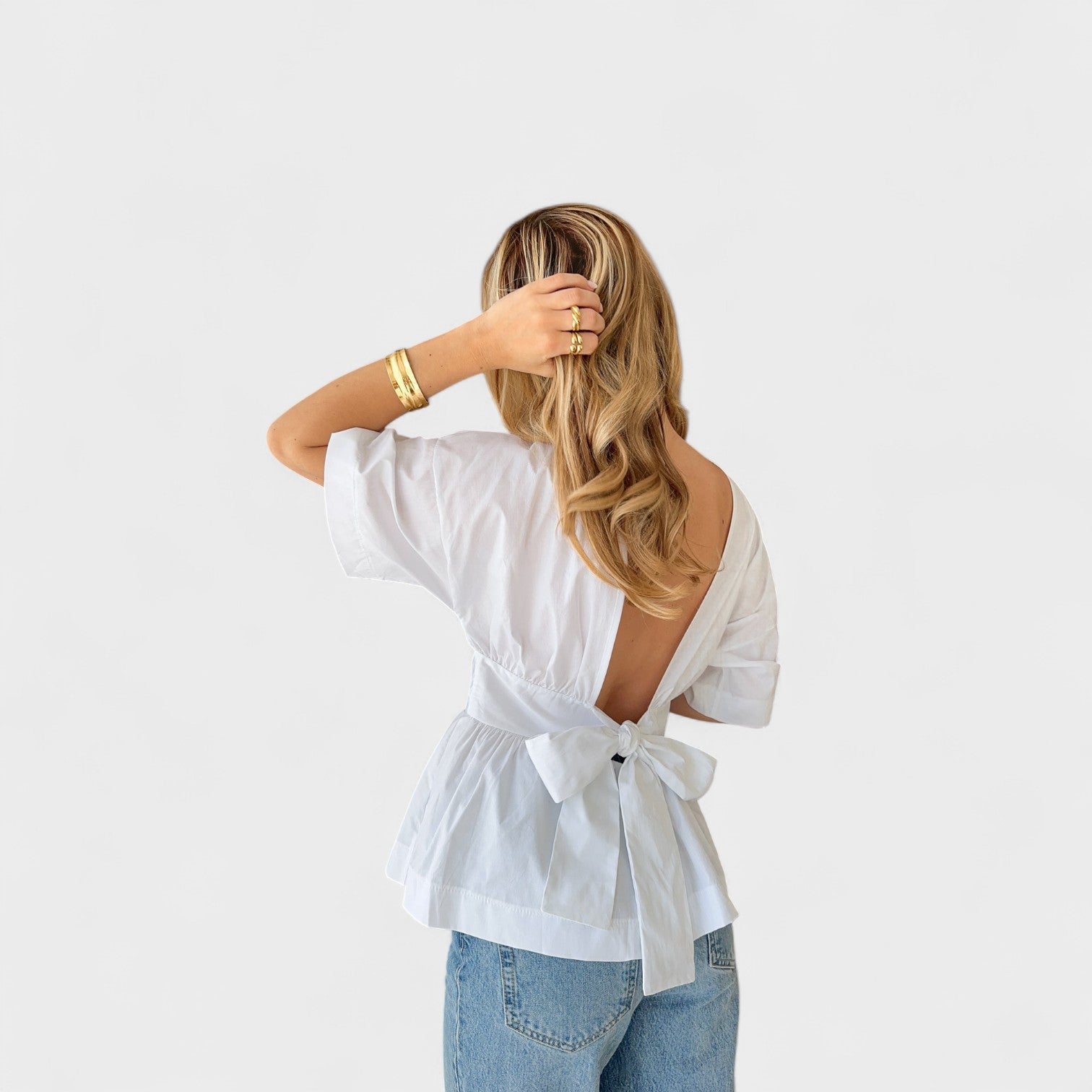 Estefanía – Blusa Brillo Sofisticado