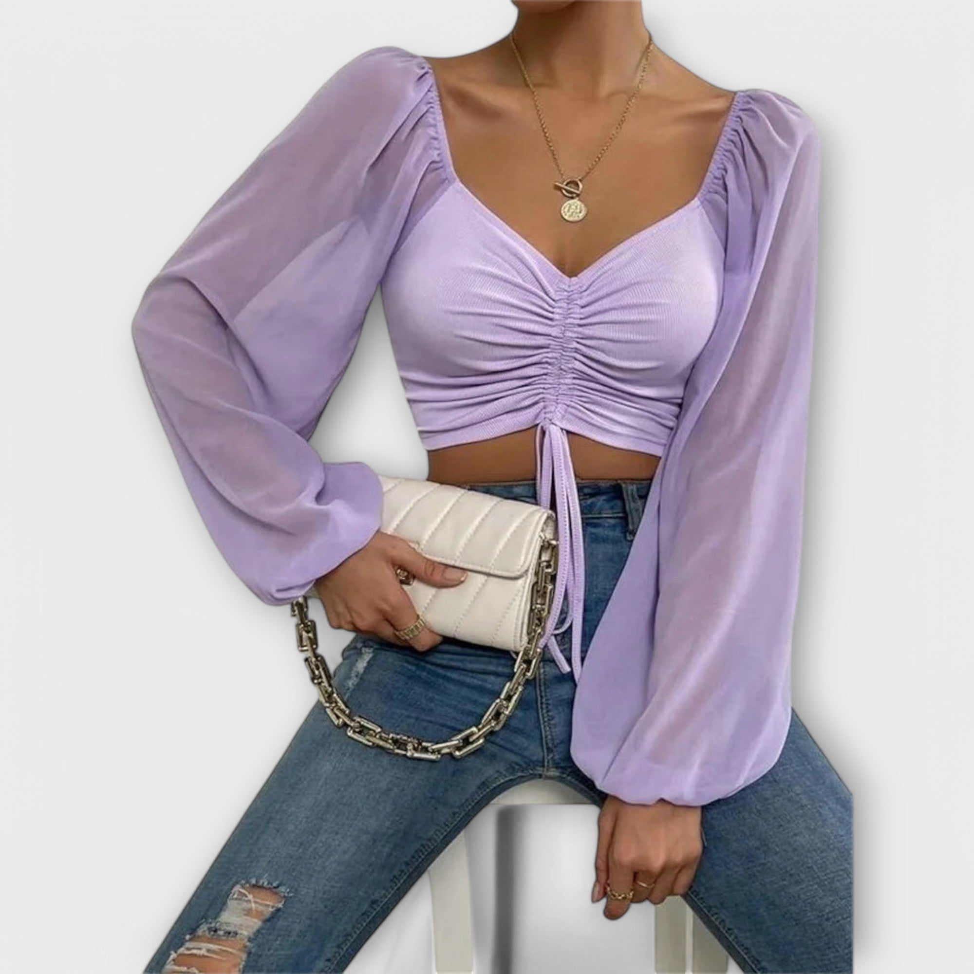 Ariadna – Blusa Estilo Sofisticado