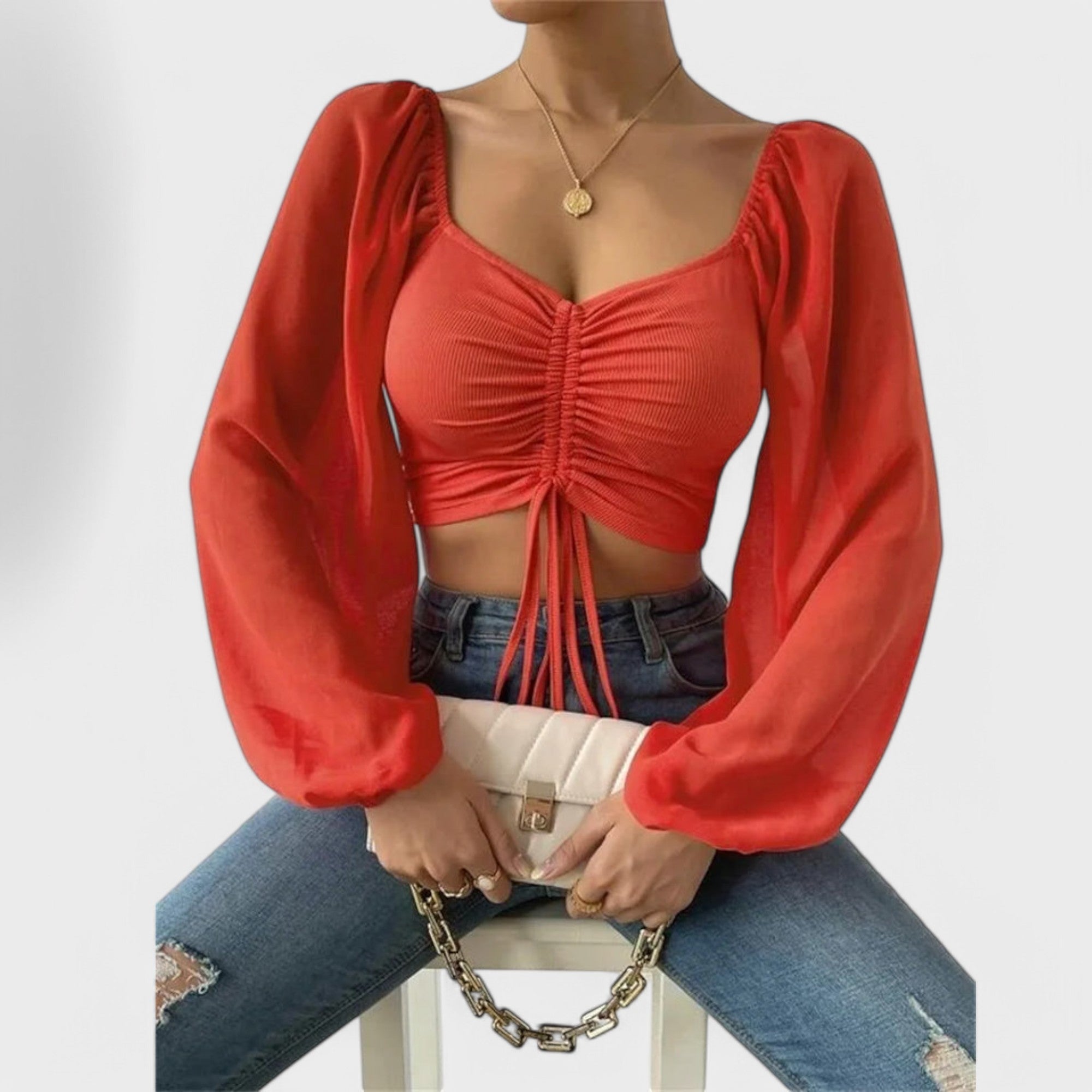 Ariadna – Blusa Estilo Sofisticado