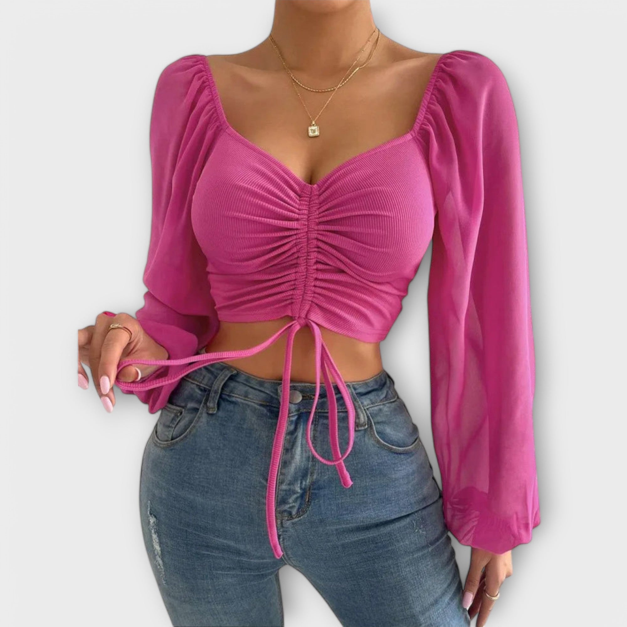 Ariadna – Blusa Estilo Sofisticado